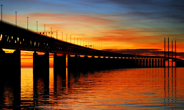 Oresund  Bridge - Malmo, Sweden